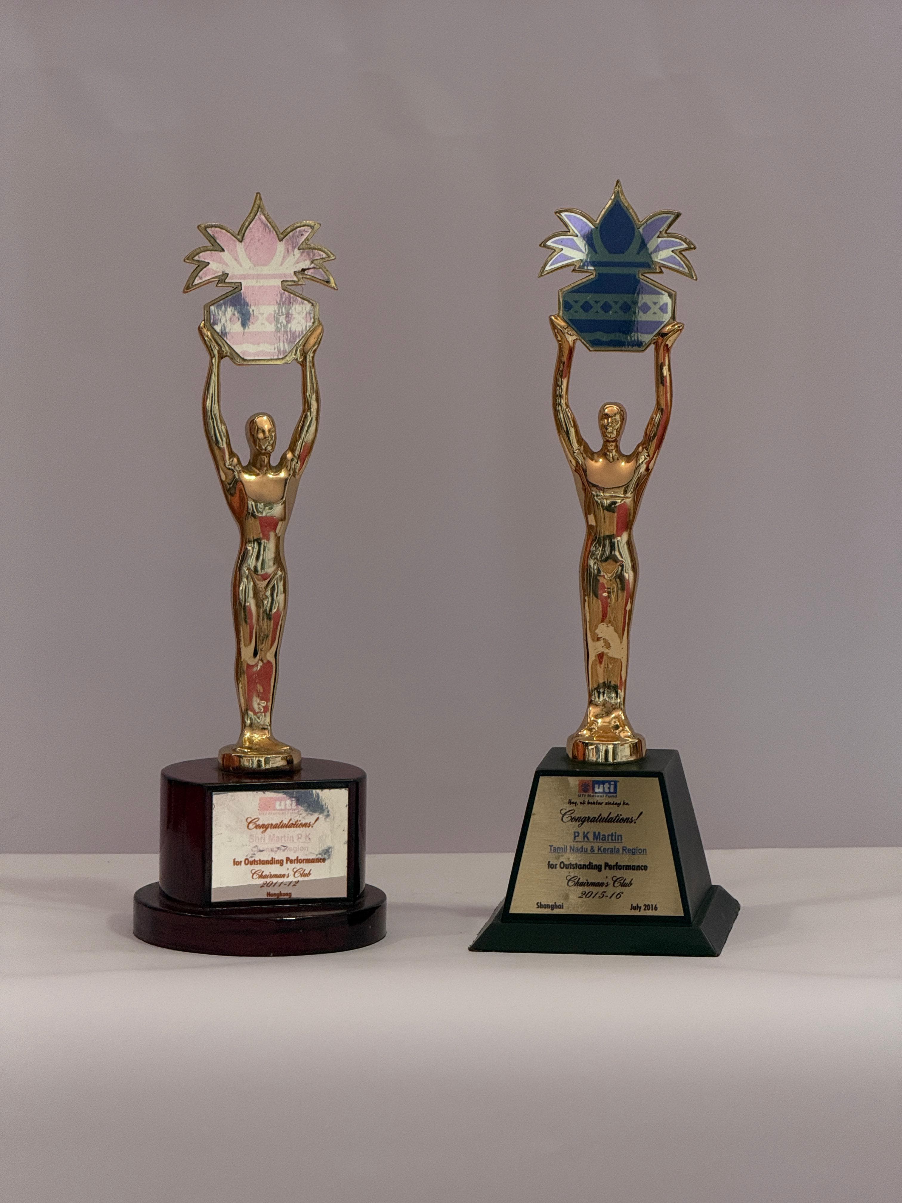 Chairman's Club — Outstanding Performance