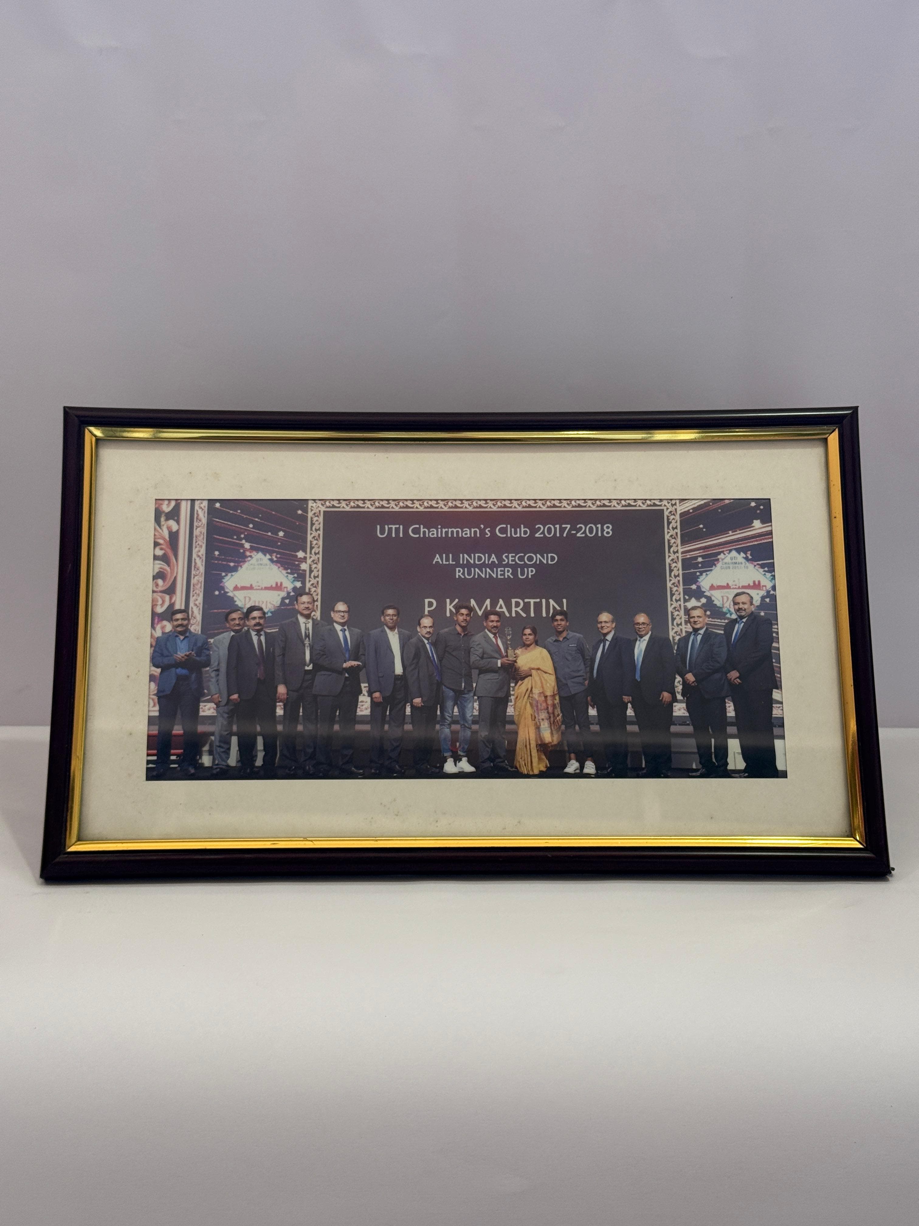 Chairman's Club 2017–2018 — All India Second Runner-up