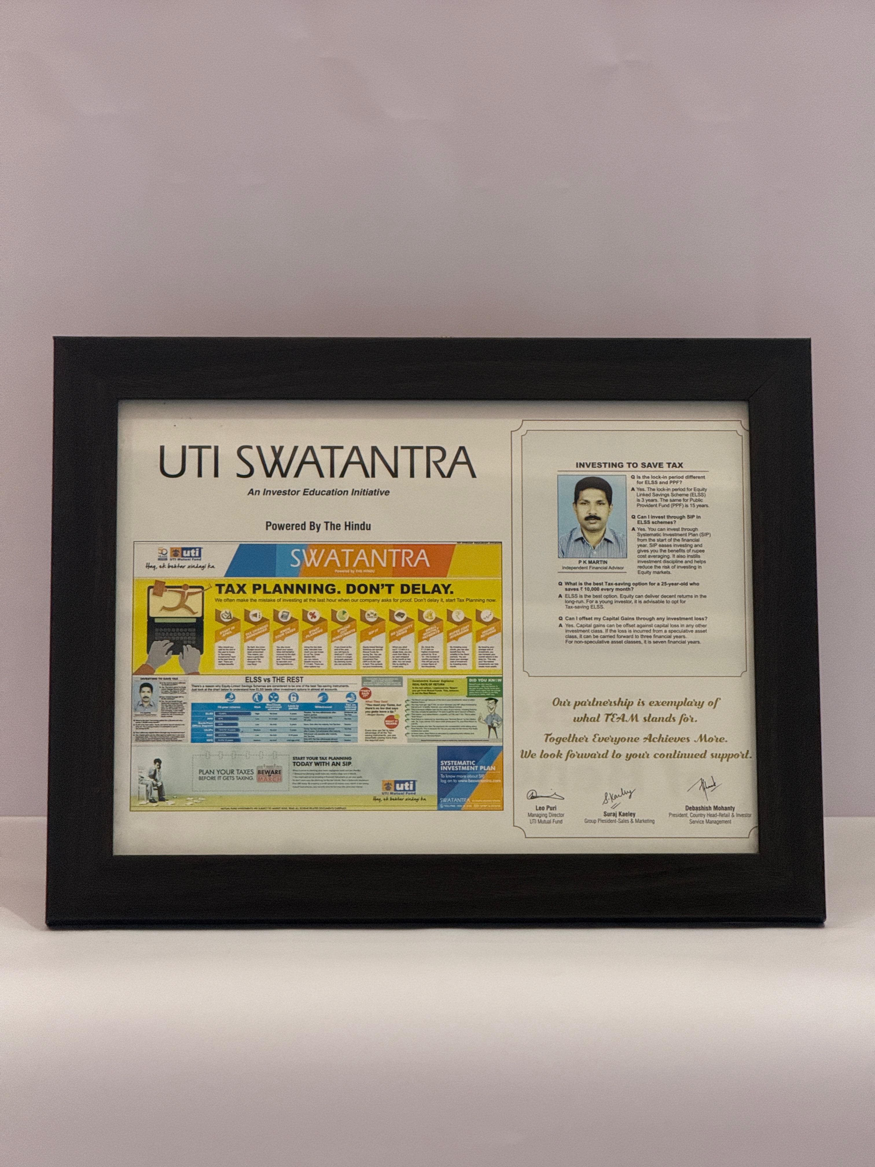 UTI Swatantra — Investor Education Initiative