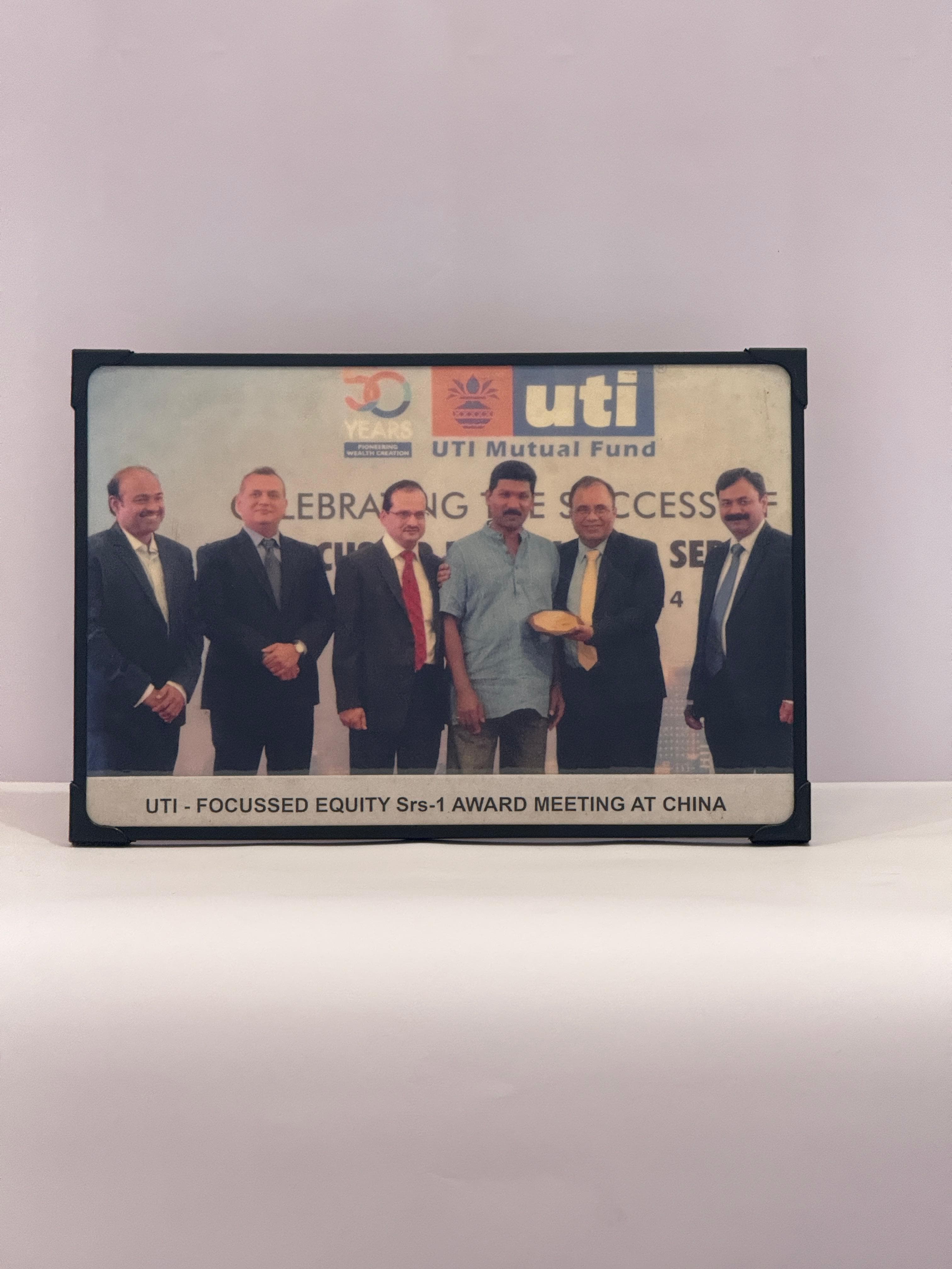UTI Focussed Equity Series I — Award Meeting, China